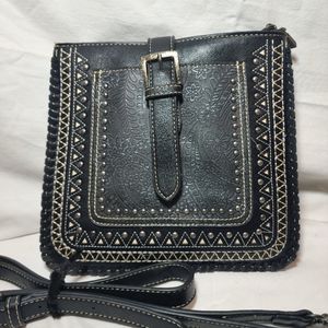 New Montana West Leather Crossbody
